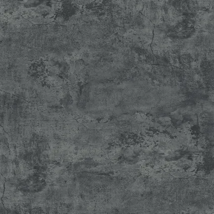 Papier peint auto-adhésif - Vinyle - Gris - Anthracite - Aspect béton - Cemento Grigio Scuro - 60cmx10m 2