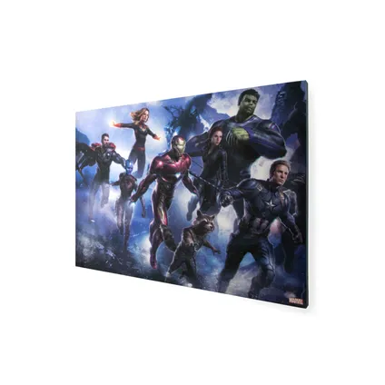 Toile imprimée Marvel Avengers, les héros 70 x 50cm Multicolore 3