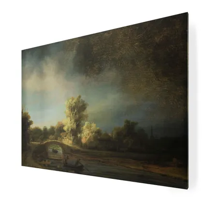 Rembrandt Stenen Brug - Canvas - 70x100 cm 3