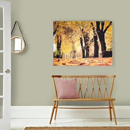 Canvas met MDF frame | Herfst | Grootschalig | 75x100cm 4
