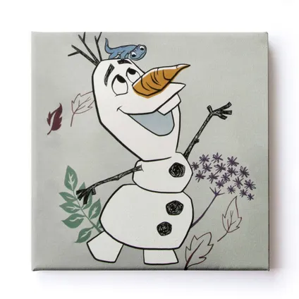 Frozen | Happy Olaf - Canvas Set van 3 - 3x 30x30 cm 4