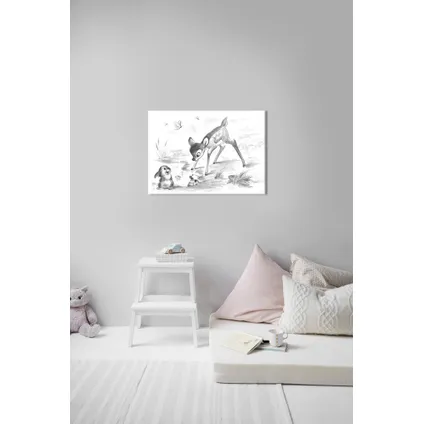 Bambi | Bambi & Stampertje - Canvas - 50x70 cm 2