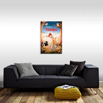 Disney Bambi | Filmposter - Canvas - 50x70 cm 3