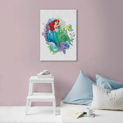 Kleine Zeemeermin | Ariel - Canvas - 70x50 cm 2