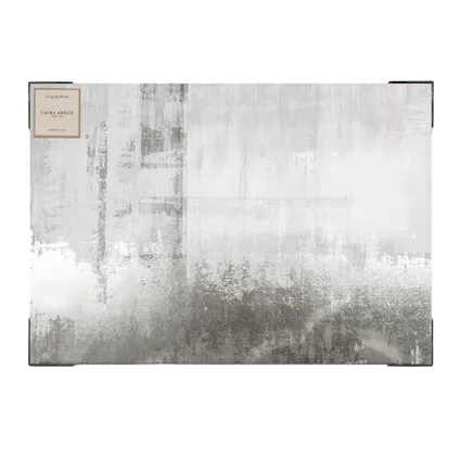 Laura Ashley Canvas met zilver metallic accenten | Abstract | 70x100 cm 4