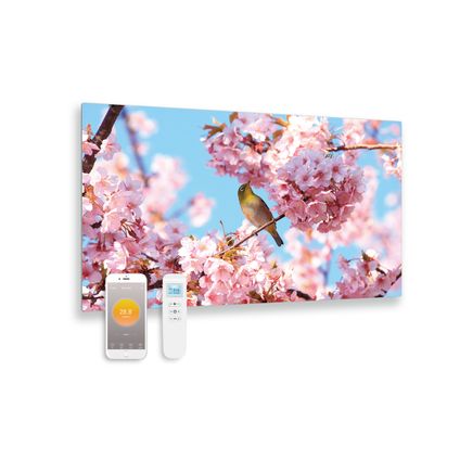 QH-GD Série - Panneau infrarouge - blossom 59 x 100 cm - 580Watt