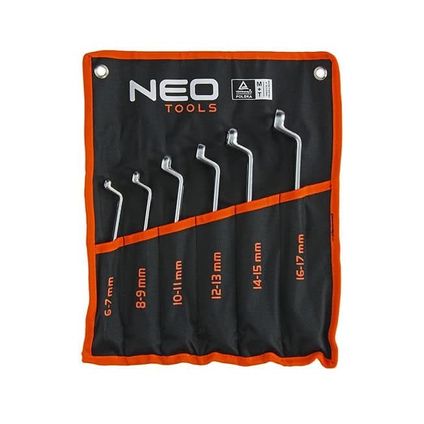 Jeu de clés NEO-Tools incliné 6-17mm (6-Piece)