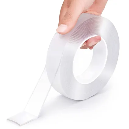 Pitt & Co.® Dubbelzijdig Nano tape 5 meter Herbruikbaar Ophangen zonder boren Transparant 2