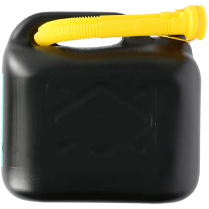 All Ride Jerrycan - voor brandstof - 5 liter - zwart - met schenktuit 2