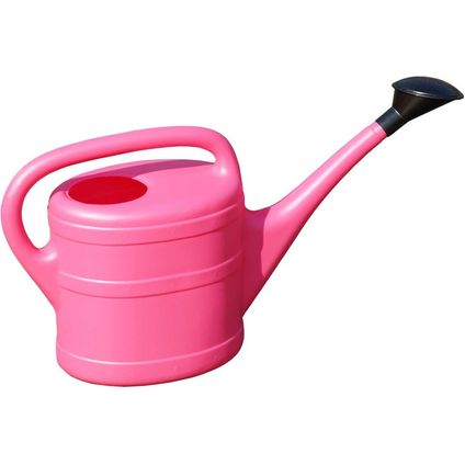 Geli Gieter - roze - kunststof - met broeskop - 5 liter