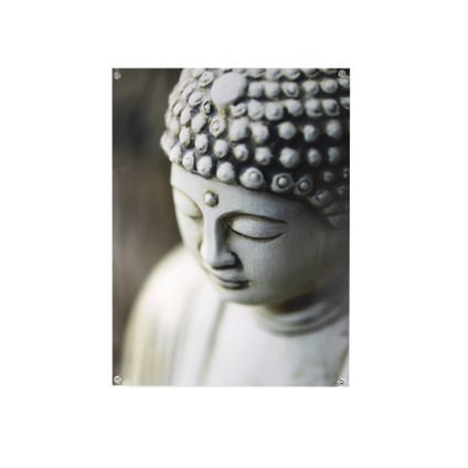 Tuinposter - Boeddha - 100x70 cm