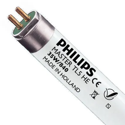 Philips MASTER TL5 HE 35W - 840 Koel Wit | 145cm 2