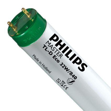 Philips MASTER TL - D ECO 32W - 840 Koel Wit | 120cm