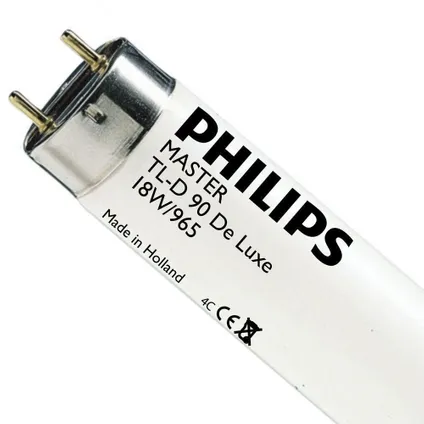 Philips MASTER TL - D De Luxe 18W - 965 Daglicht | 60cm 2