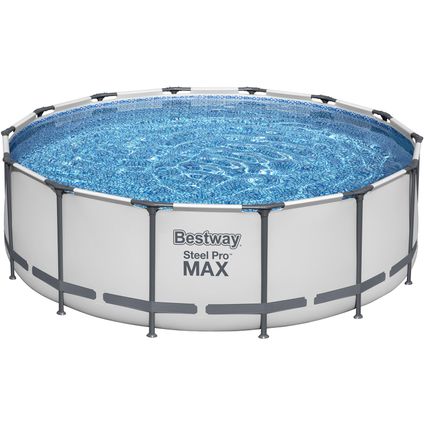 Ensemble de piscine Bestway Steel Pro Max 427 gris clair