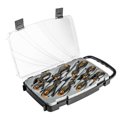 Neo-Tools Pro - Schroevendraaierset SL en PH in koffer (9-delig)
