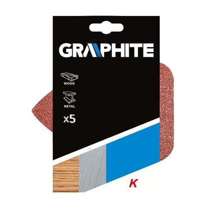 Graphite schuurpapier Multi K150 - 95x135mm (5 st.)