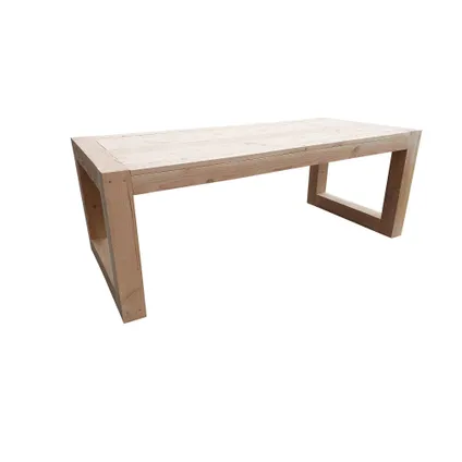 Wood4you - Table de jardin Boston 170Lx78Hx90P cm 3