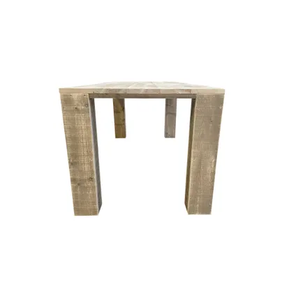 Wood4you - table de jardin Chicago Échafaudage bois 220Lx78Hx90D cm 3