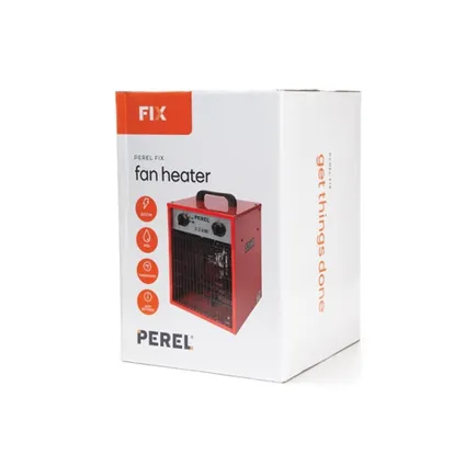 Perel Thermoventilateur, pour usage intérieur, 2 niveaux de chauffe, 3300 W 2