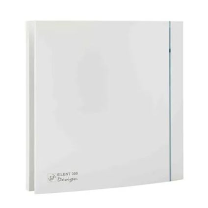 Soler & Palau Ventilateur de salle de bains Silent Design 100CRZ 85m³ minuterie - Blanc