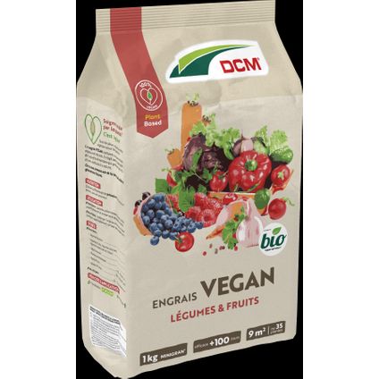 Engrais végan DCM légumes/fruits 1kg