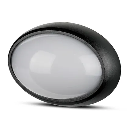 Zwarte ovale LED Plafondlamp 2