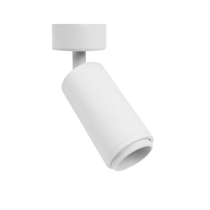 Plafondspot armatuur - Kantoorlamp - OBERON - GU10 fitting - Wit - Aluminium