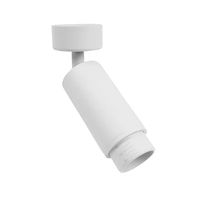 Plafondspot armatuur - Kantoorlamp - OBERON - GU10 fitting - Wit - Aluminium 2