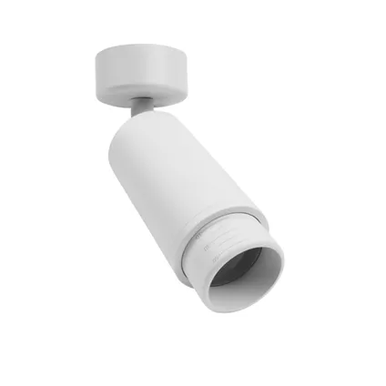 Plafondspot armatuur - Kantoorlamp - OBERON - GU10 fitting - Wit - Aluminium 4