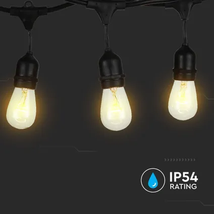 LED Prikkabel | 15M | 15x E27 fitting 4