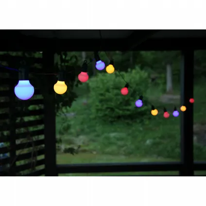 Feestverlichting 570cm met 20 lampjes -Multicolor (RGB) 5