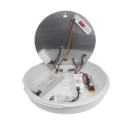 Noodverlichting - plafondlamp - NESO - wit - met bewegingssensor - ⌀32cm - 13 Watt - 1200LM - 3 lich 6