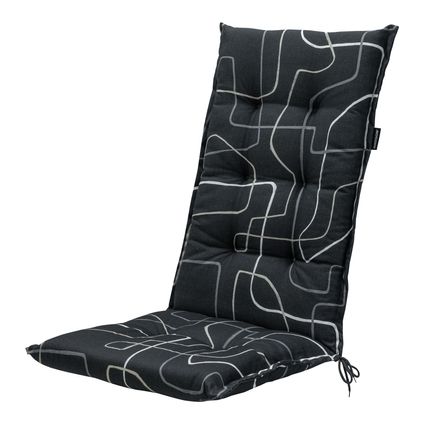 Coussin chaise de jardin Madison Joah 123x50cm - gris