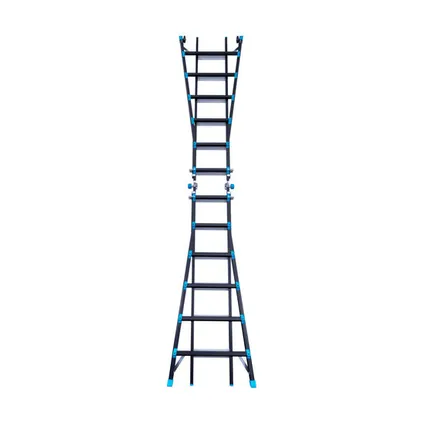 Eurostairs Vouwladder - Professionele ladder - 4x6 sporten - 33 posities 6