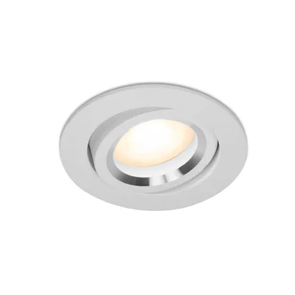 Platte inbouwspot Dich -Rond Wit -Extra Warm Wit -Dimbaar -3.8W -RTM Lighting LED 4