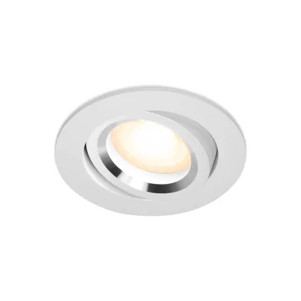 LED inbouwspot Olle -Rond Wit -Sceneswitch -Dimbaar -5W -Philips LED 2