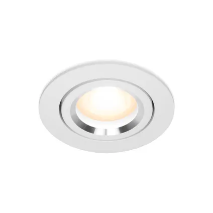 LED inbouwspot Olle -Rond Wit -Sceneswitch -Dimbaar -5W -Philips LED 3