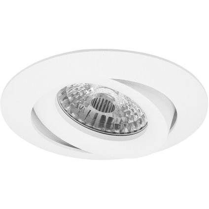LED inbouwspot Ludwig -Rond Wit -Extra Warm Wit -Dimbaar -4W -Philips LED