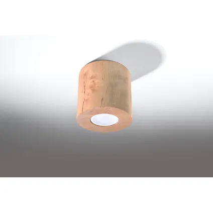 Sollux plafondlamp Orbis hout 2