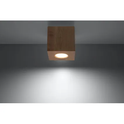 Sollux plafondlamp Quad hout 3