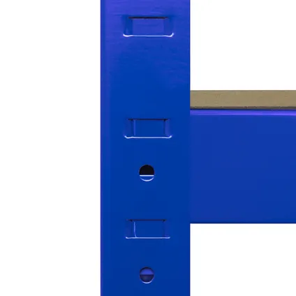3 x T-rax Stellingkasten - 90x45x180 cm - Blauw 6
