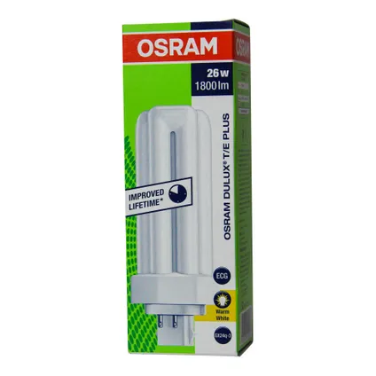 Osram Dulux T/E Plus 26W 830 | Warm Wit - 4-Pin 3