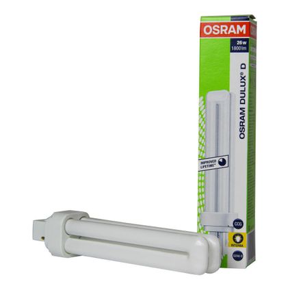 Osram Dulux D 26W 827 | Blanc Très Chaud - 2-Pins
