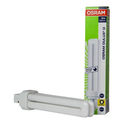 Osram Dulux D 26W 827 | Zeer Warm Wit - 2-Pin 2