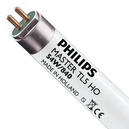 Philips MASTER TL5 HO 54W - 840 Koel Wit | 115cm 2