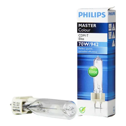 Philips MASTERColour G12 CDM-T Elite 70W - 942 Koel Wit | Beste Kleurweergave 2
