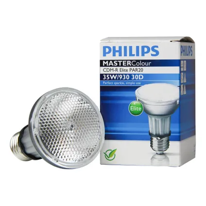 Philips MASTERColour E27 CDM-R Elite PAR20 35W 30D - 930 Warm Wit | Beste Kleurweergave 2
