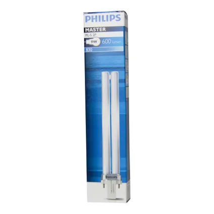 Philips MASTER PL-S 9W - 830 Warm Wit | 2 Pin 3