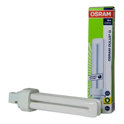 Osram Dulux D 18W 827 | Zeer Warm Wit - 2-Pin 2